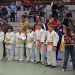 Angetreten zur Siegerehrung